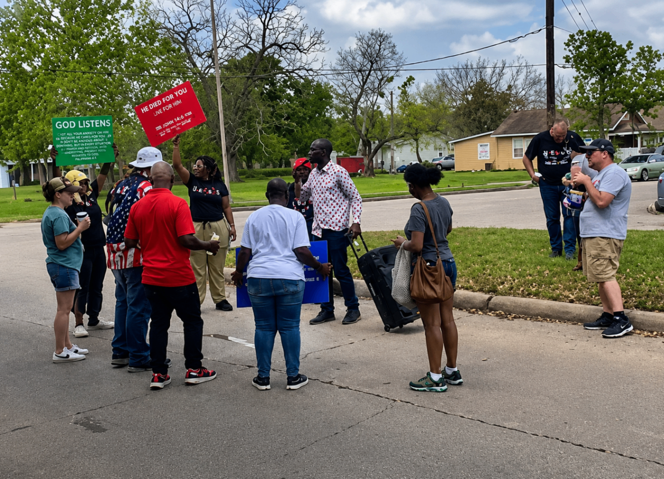 Revival Fire For America — Street Altar — moment 3