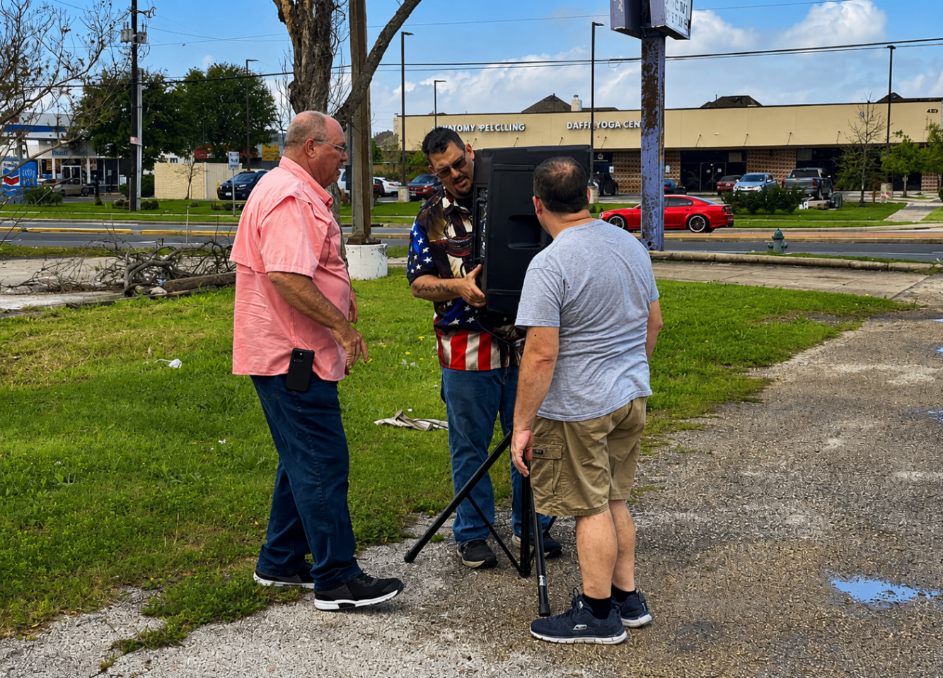 Revival Fire For America — Street Altar — moment 2